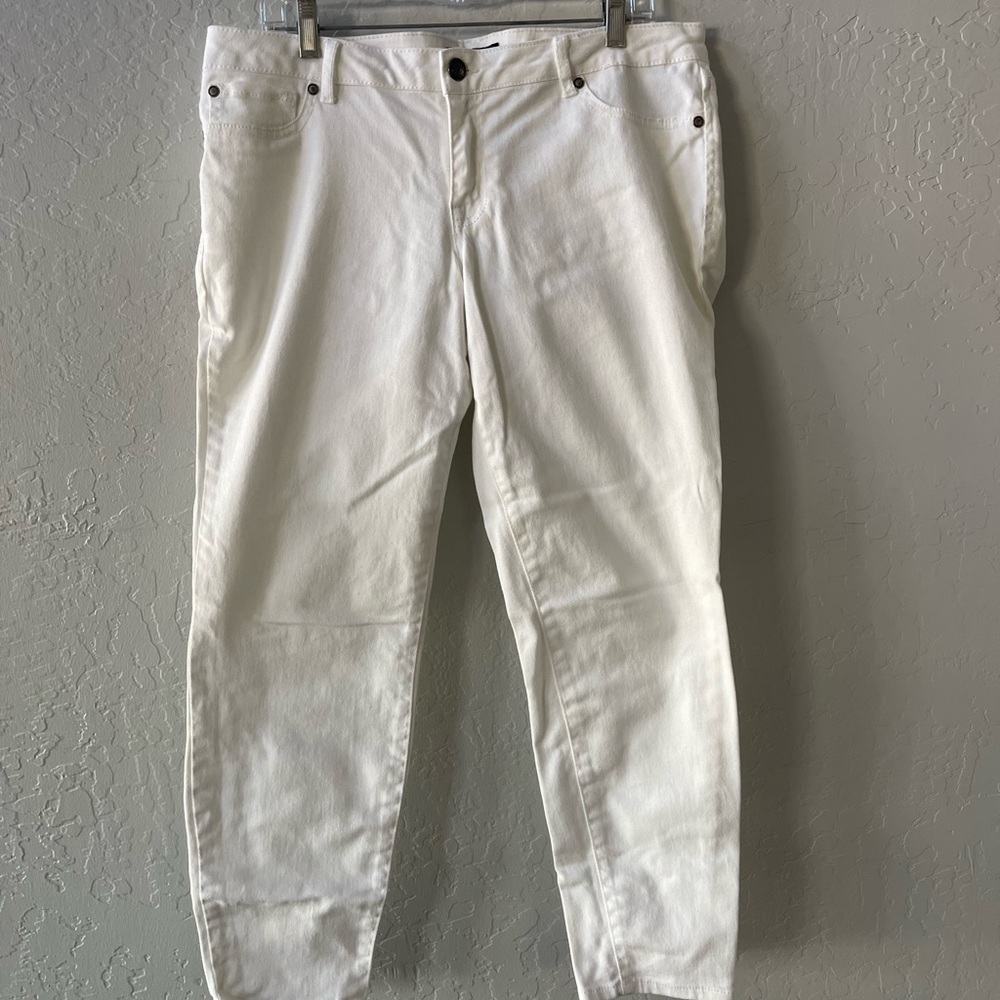 Jessica Simpson White Skinny Jeans